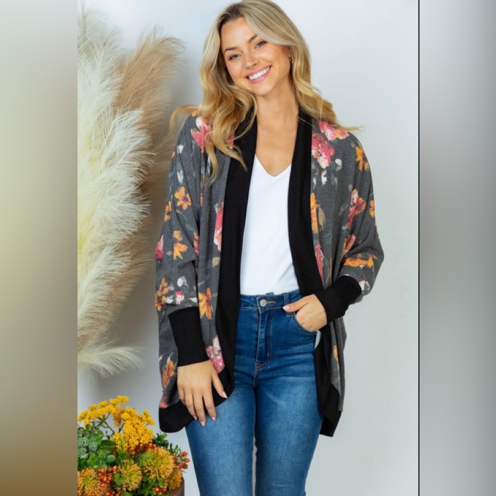 Floral Cardigan